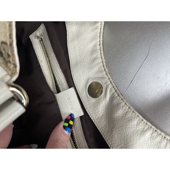 Gucci GG Canvas & Leather Charlotte Medium Shoulder Bag Monogram Hobo - Picture 5 of 16